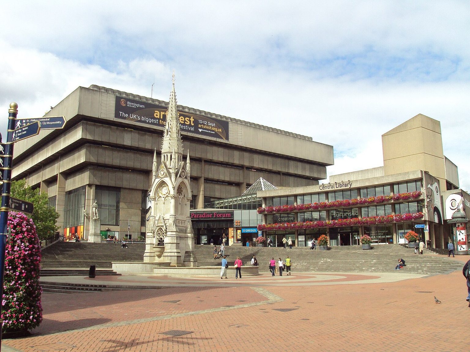 Chamberlain Square, Birmingham