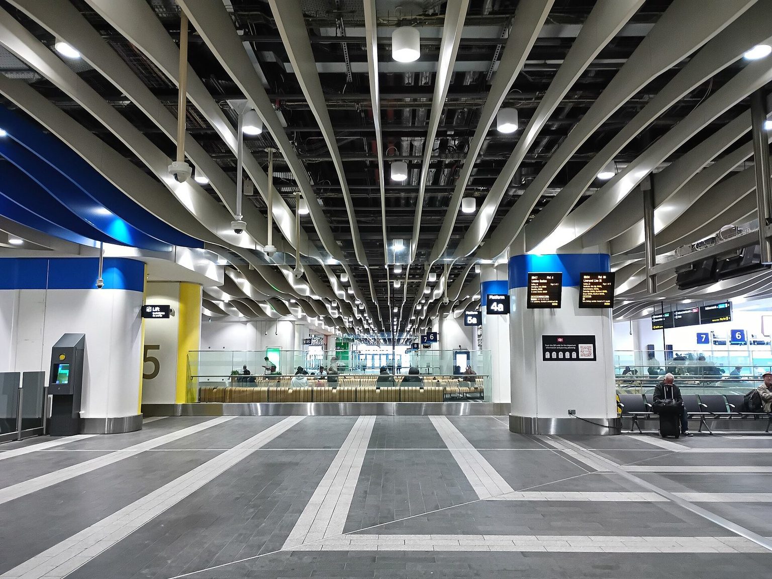 The concourse at Birmingham New Street station