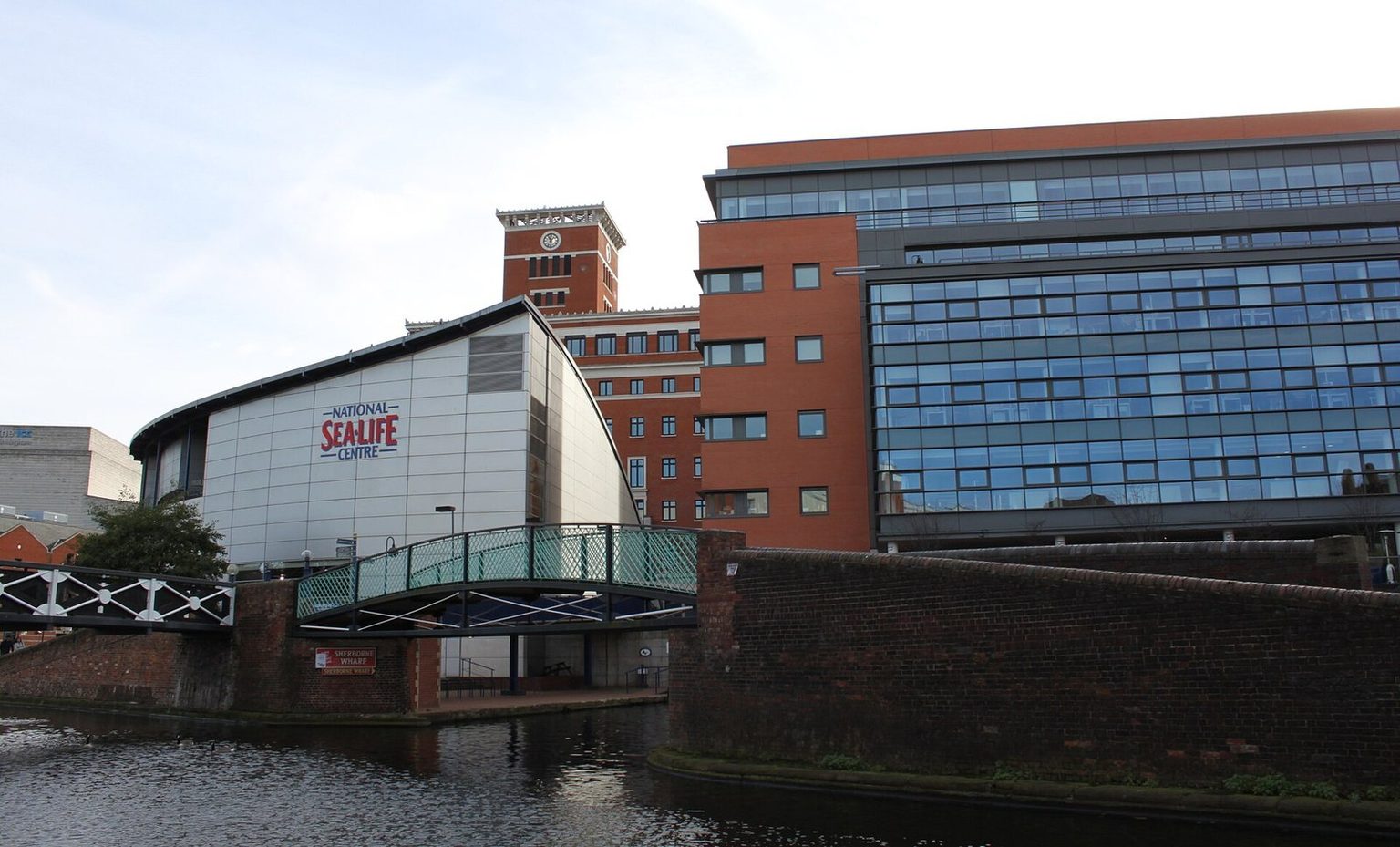 The National Sea Life Centre building in Birmingham