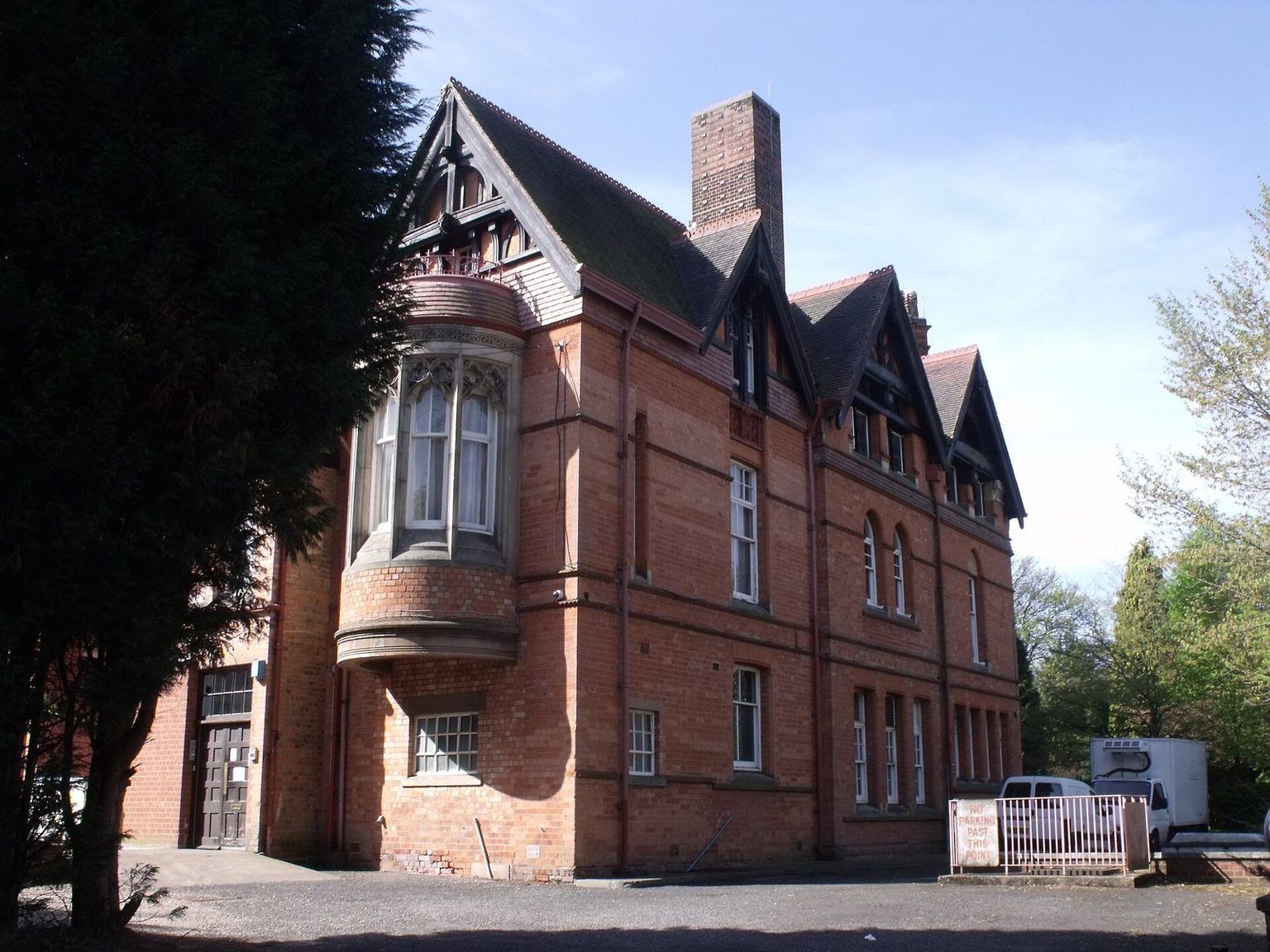 Highbury Hall in Moseley, the red-brick Victorian house built for Joseph Chamberlain
